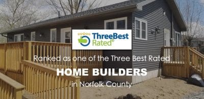 Three best home builders norfolk county